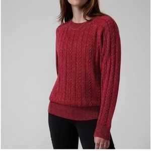 NWT Athleta Crossroads Crew Sweater